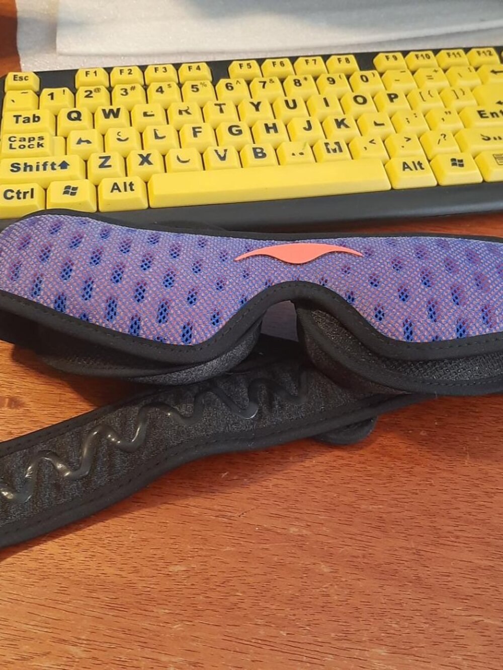 NEW Box ! Manta PRO Sleep Mask Purple / Orange - Picture 4 of 8
